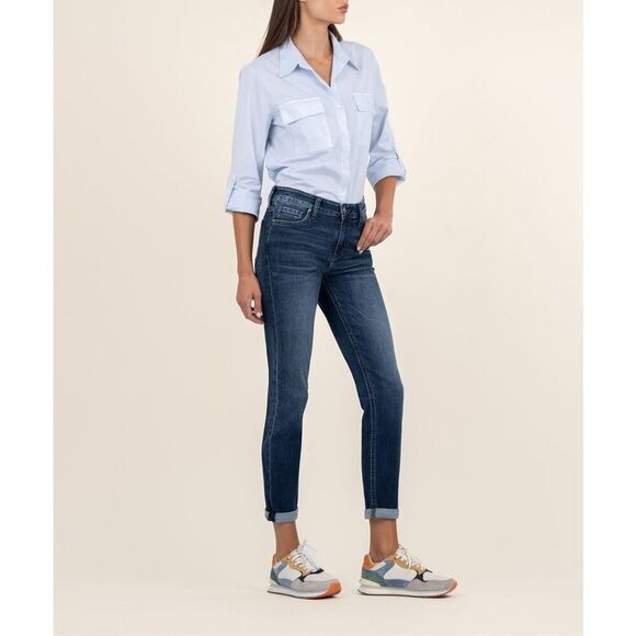 Kut From the Kloth Catherine Boyfriend Jeans Size 4 - Picture 2 of 7